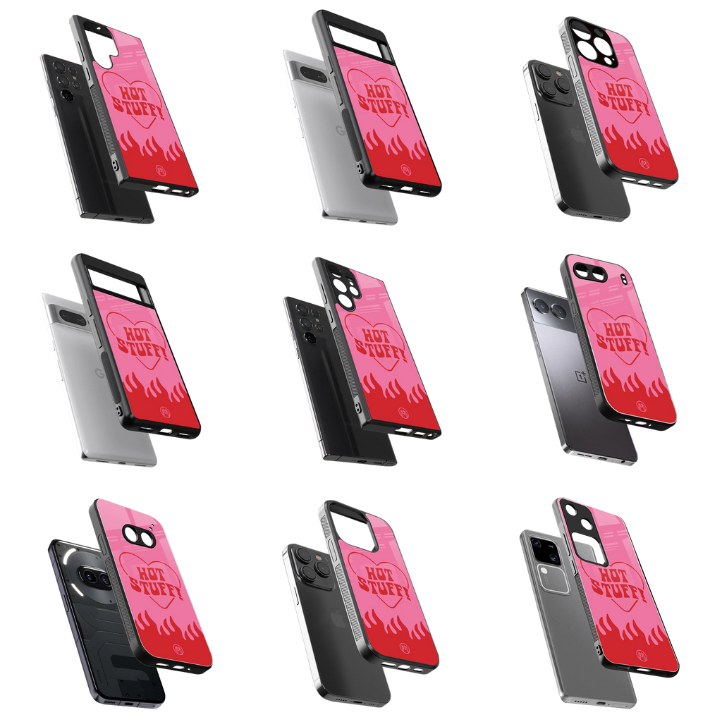 Durable Glass Back Mobile Case for iPhone, Samsung, OnePlus, Google Pixel, Redmi, Vivo, Oppo