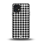 houndstooth classic back phone cover | glass case for nothing phone 1