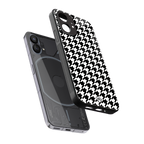 houndstooth classic back phone cover | glass case for nothing phone 1