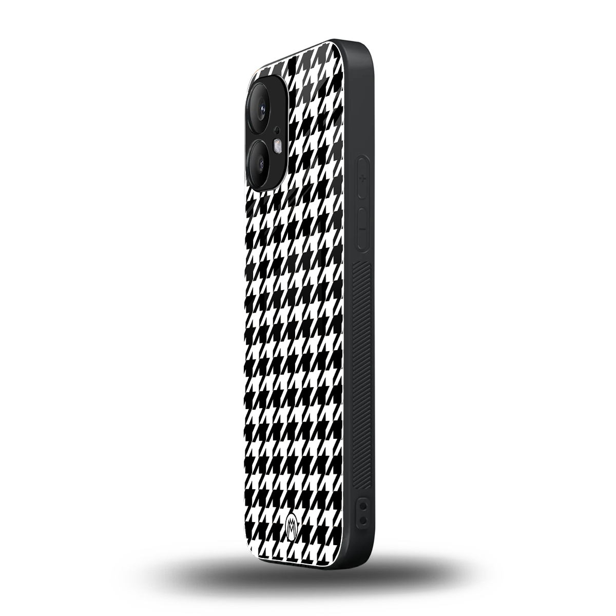 houndstooth classic back phone cover | glass case for nothing phone 2