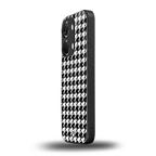 houndstooth classic back phone cover | glass case for oneplus nord 3