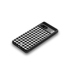 houndstooth classic back phone cover | glass case for Google Pixel 8