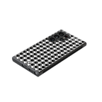 houndstooth classic back phone cover | glass case for samsung galaxy s23 ultra