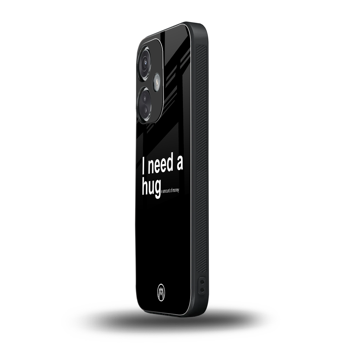 hug me black back phone cover | glass case for oneplus nord ce 3
