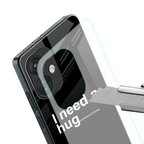 hug me black back phone cover | glass case for oneplus nord ce 3