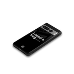 hug me black back phone cover | glass case for google pixel 7 pro