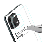 hug me white back phone cover | glass case for oneplus nord 3
