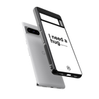 hug me white back phone cover | glass case for google pixel 8 pro