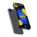 human being back phone cover | glass case for iphone 16e