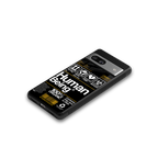 human being label back phone cover | glass case for Google Pixel 7