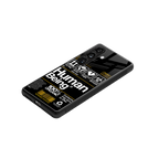 human being label back phone cover | glass case for samsung galaxy s24