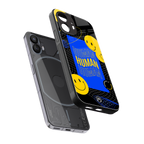human being back phone cover | glass case for nothing phone 2