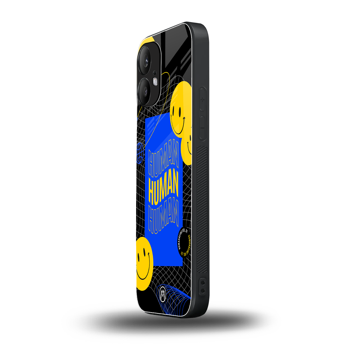 human being back phone cover | glass case for nothing phone 2