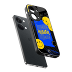 human being back phone cover | glass case for oneplus nord 3