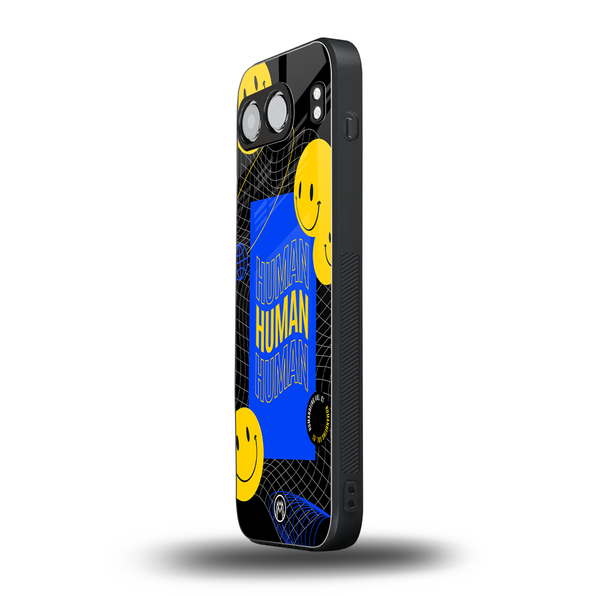 human being back phone cover | glass case for oneplus nord 4