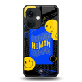 human being back phone cover | glass case for oneplus nord ce 3