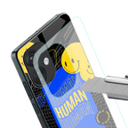 human being back phone cover | glass case for oneplus nord ce 3