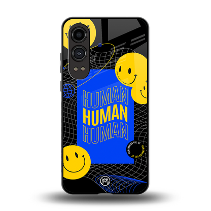 human being back phone cover | glass case for oneplus nord ce 4 lite