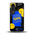 human being back phone cover | glass case for oneplus nord ce 4