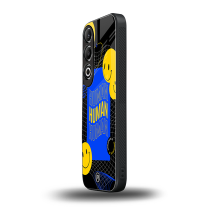 human being back phone cover | glass case for oneplus nord ce 4