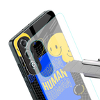 human being back phone cover | glass case for oneplus nord ce 4
