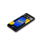 human being back phone cover | glass case for google pixel 7 pro