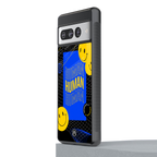 human being back phone cover | glass case for google pixel 7 pro