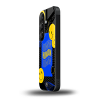 human being back phone cover | glass case for samsung galaxy s24 plus