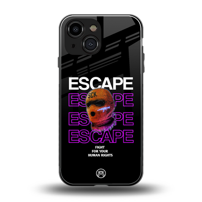 human rights back phone cover | glass case for iphone 13 mini