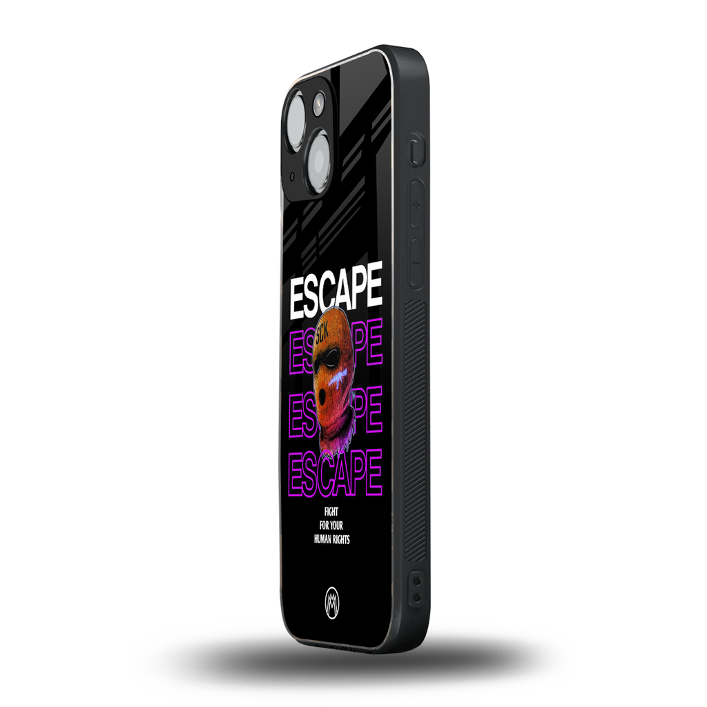 human rights back phone cover | glass case for iphone 13 mini