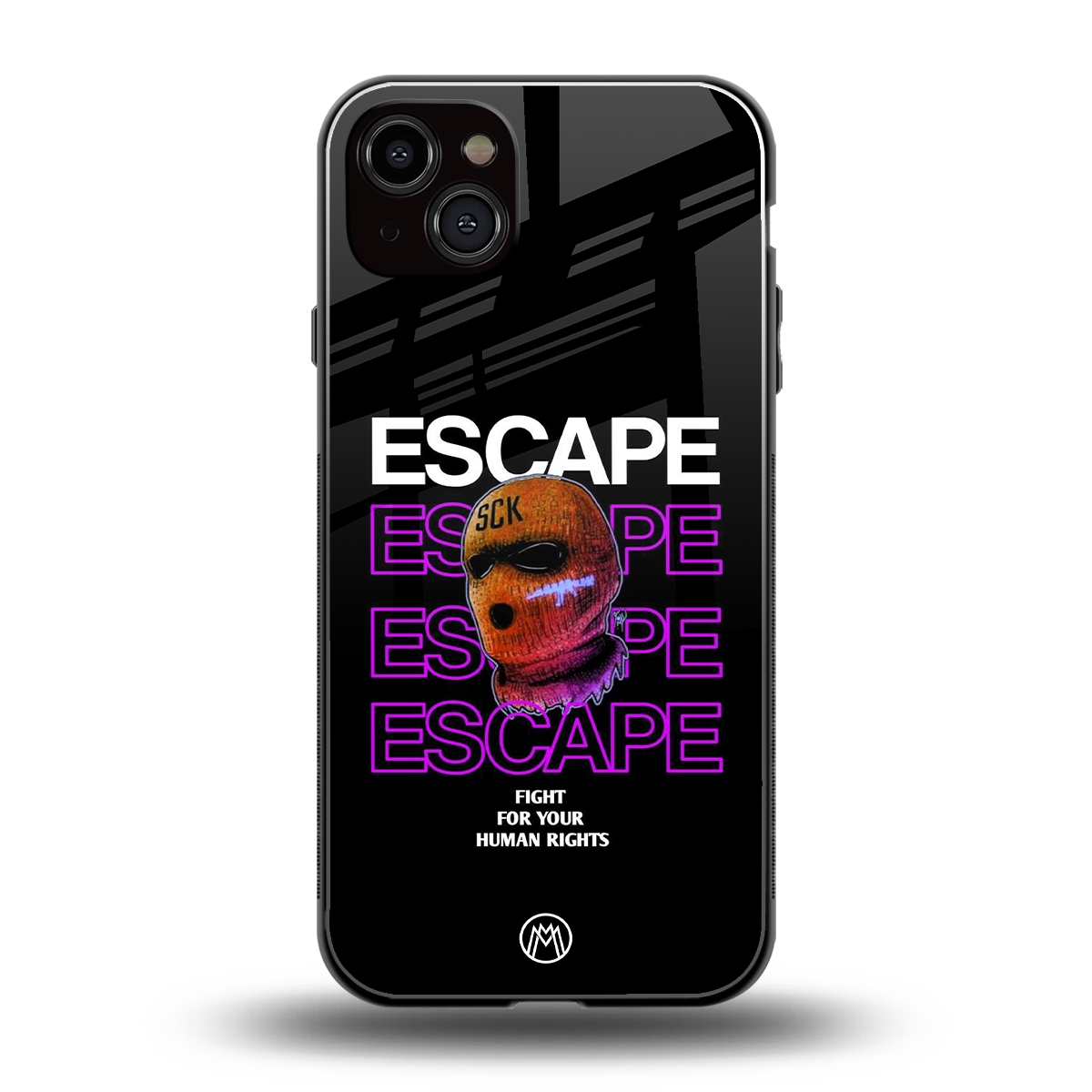 human rights back phone cover | glass case for iphone 15 plus