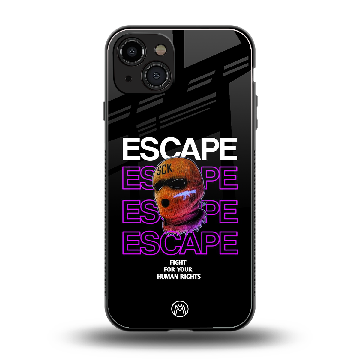 human rights back phone cover | glass case for iphone 15