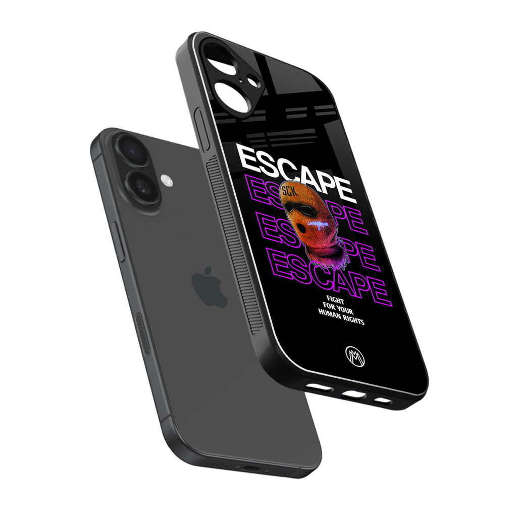 human rights back phone cover | glass case for iphone 16 plus