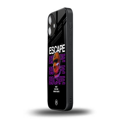 human rights back phone cover | glass case for iphone 16 plus