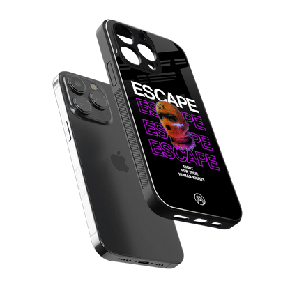 human rights back phone cover | glass case for iphone 16 pro