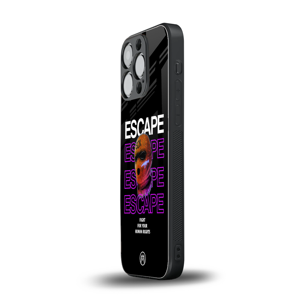human rights back phone cover | glass case for iphone 16 pro