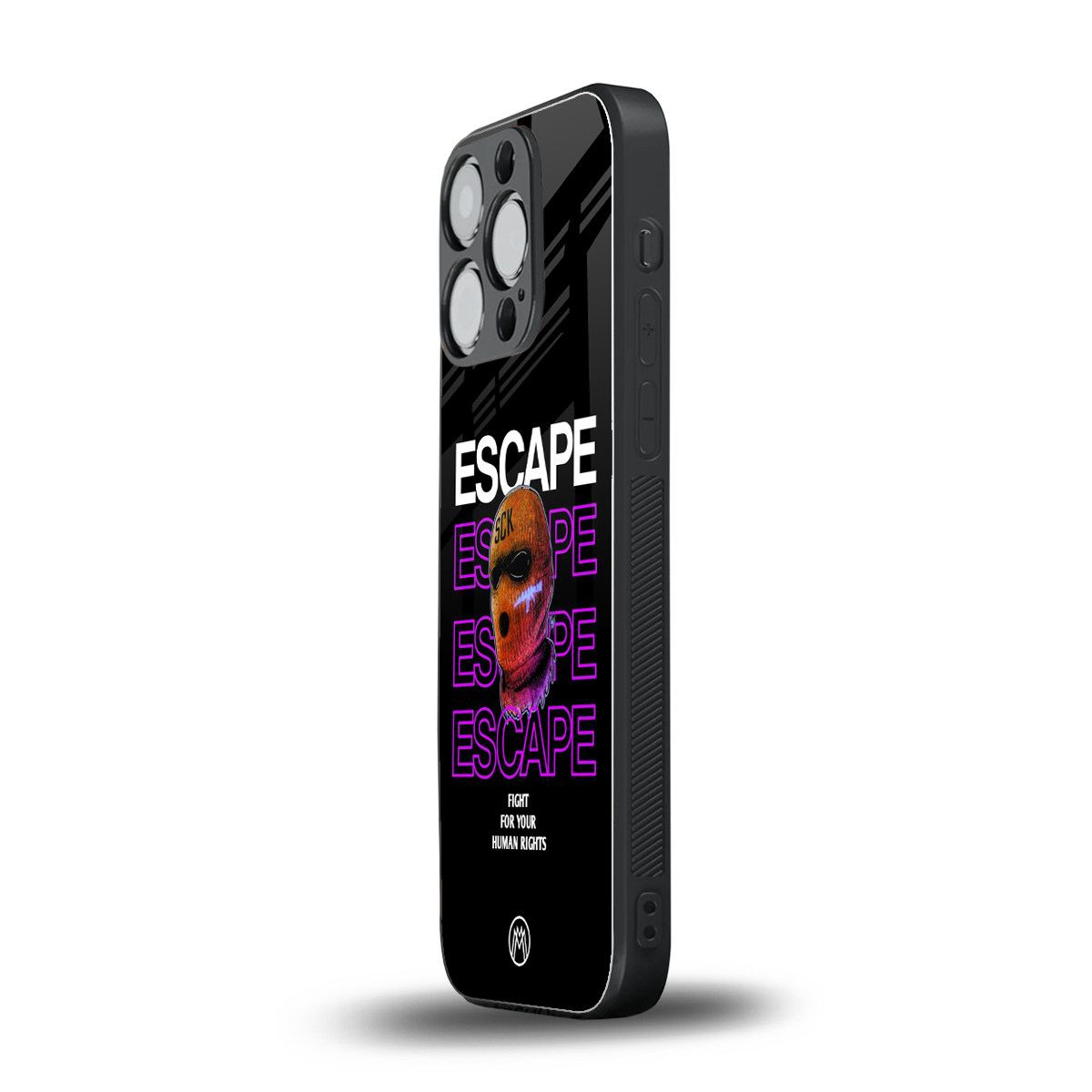 human rights back phone cover | glass case for iphone 16 pro