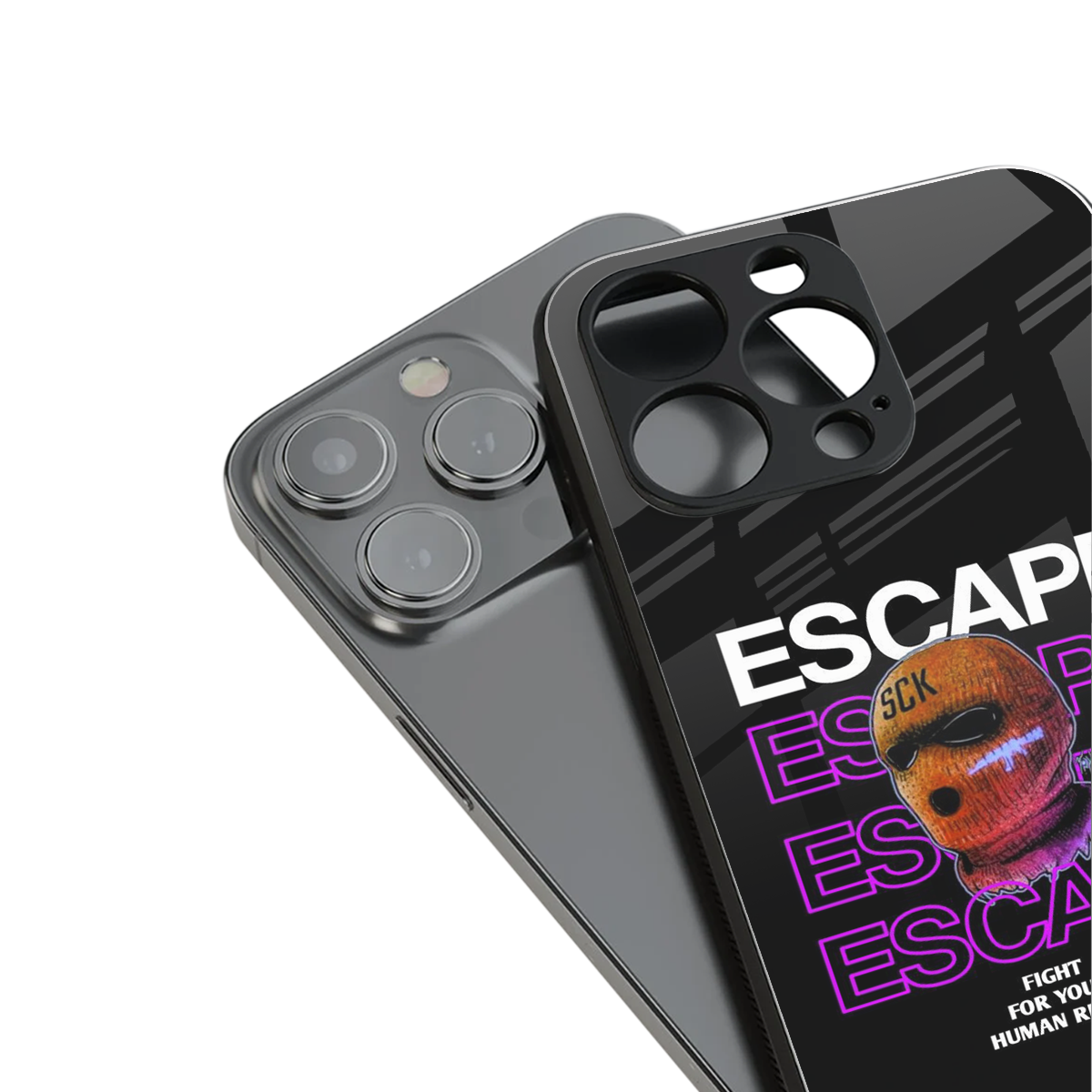 human rights back phone cover | glass case for iphone 16 pro