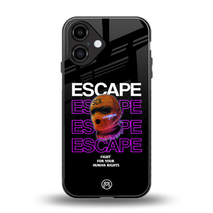human rights back phone cover | glass case for iphone 16