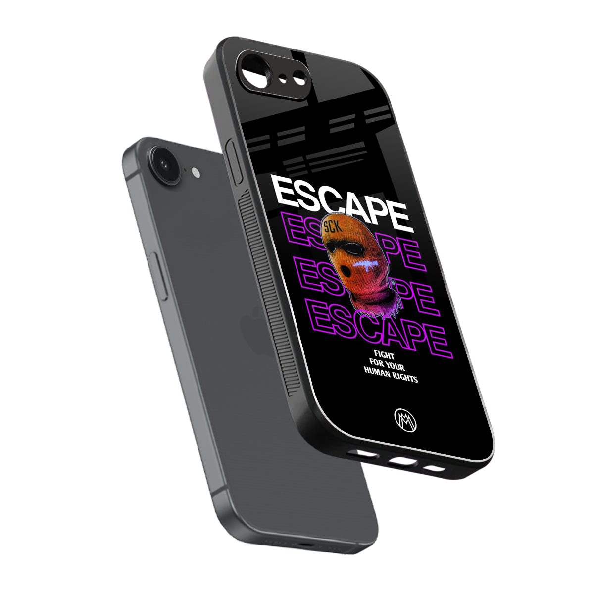 human rights back phone cover | glass case for iphone 16e