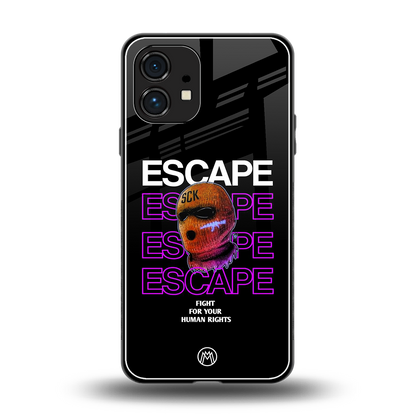 human rights back phone cover | glass case for nothing phone 1