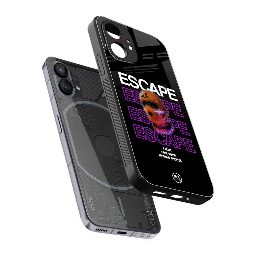 human rights back phone cover | glass case for nothing phone 1