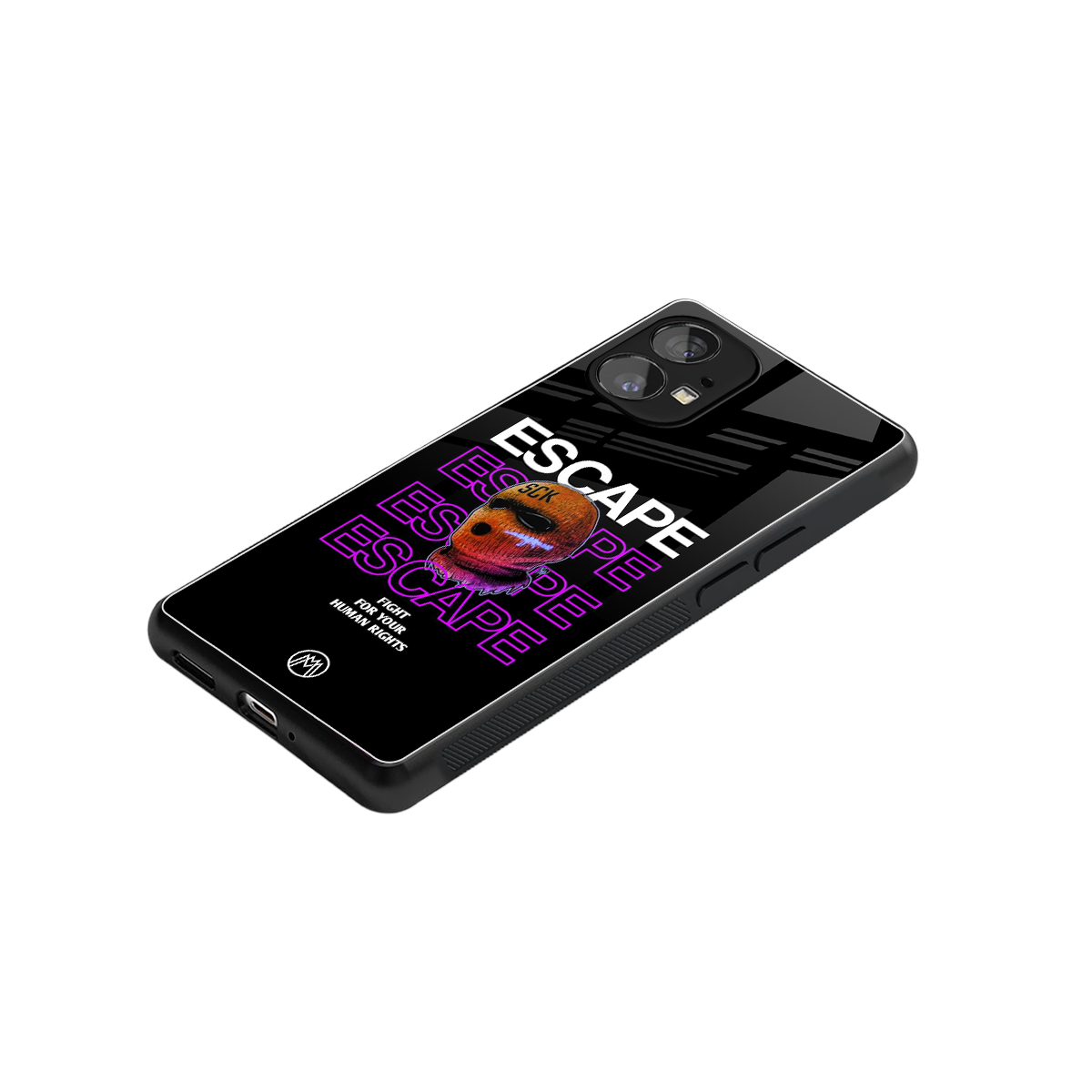 human rights back phone cover | glass case for nothing phone 1