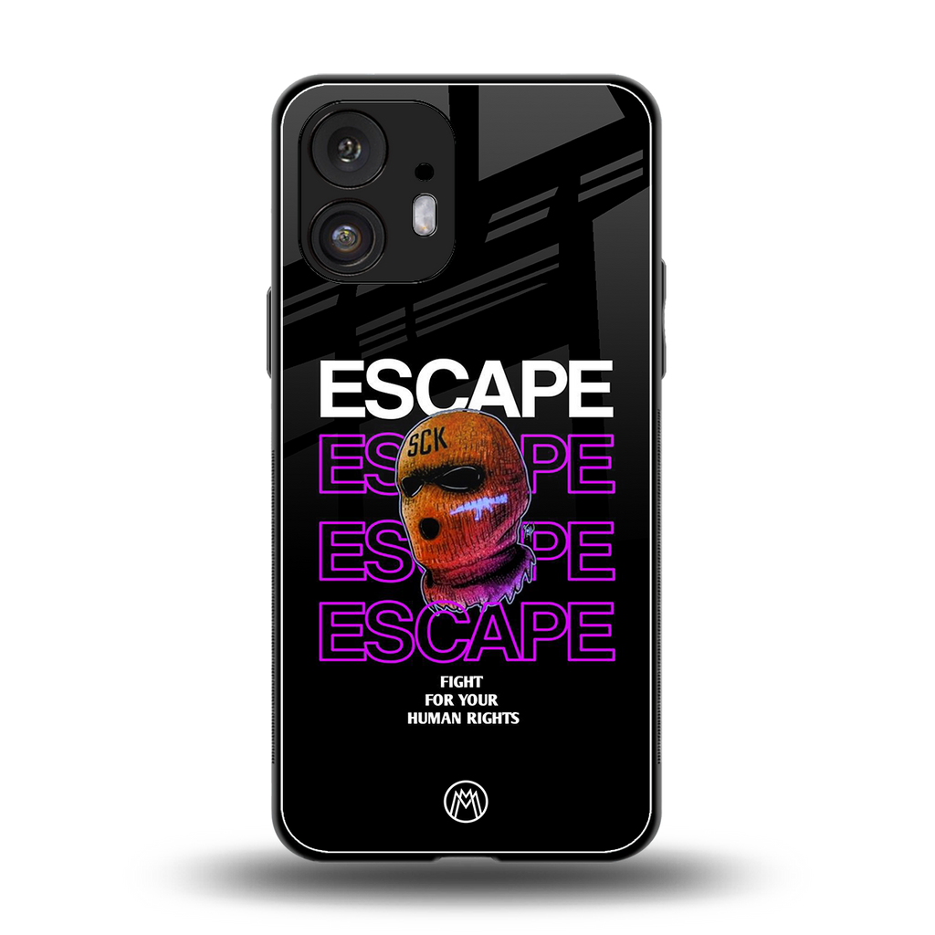human rights back phone cover | glass case for nothing phone 2