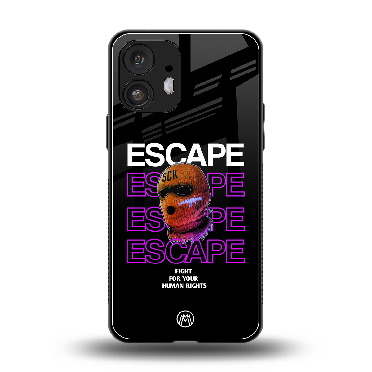 human rights back phone cover | glass case for nothing phone 2