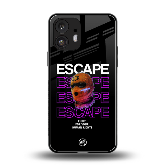 human rights back phone cover | glass case for nothing phone 2