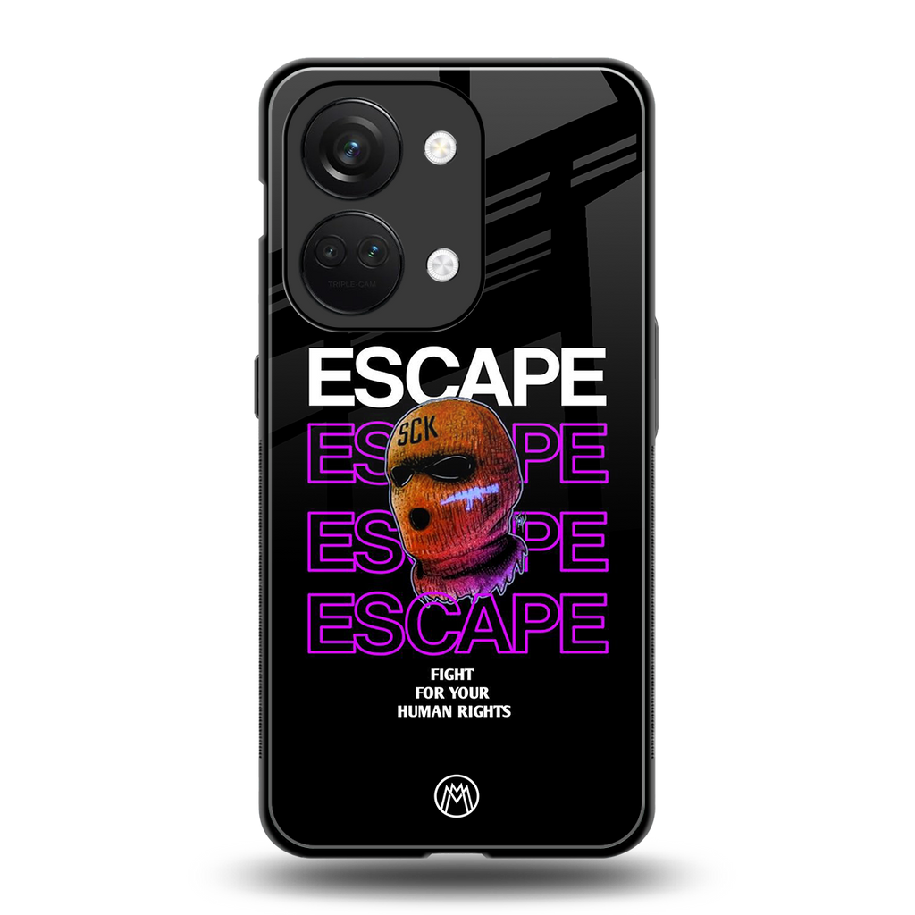 human rights back phone cover | glass case for oneplus nord 3
