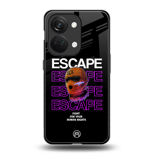 human rights back phone cover | glass case for oneplus nord 3