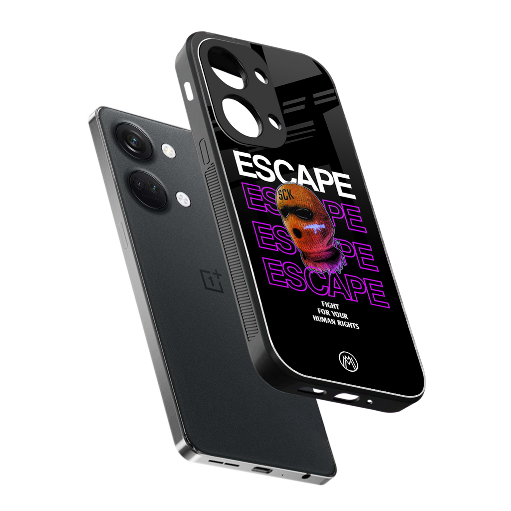 human rights back phone cover | glass case for oneplus nord 3