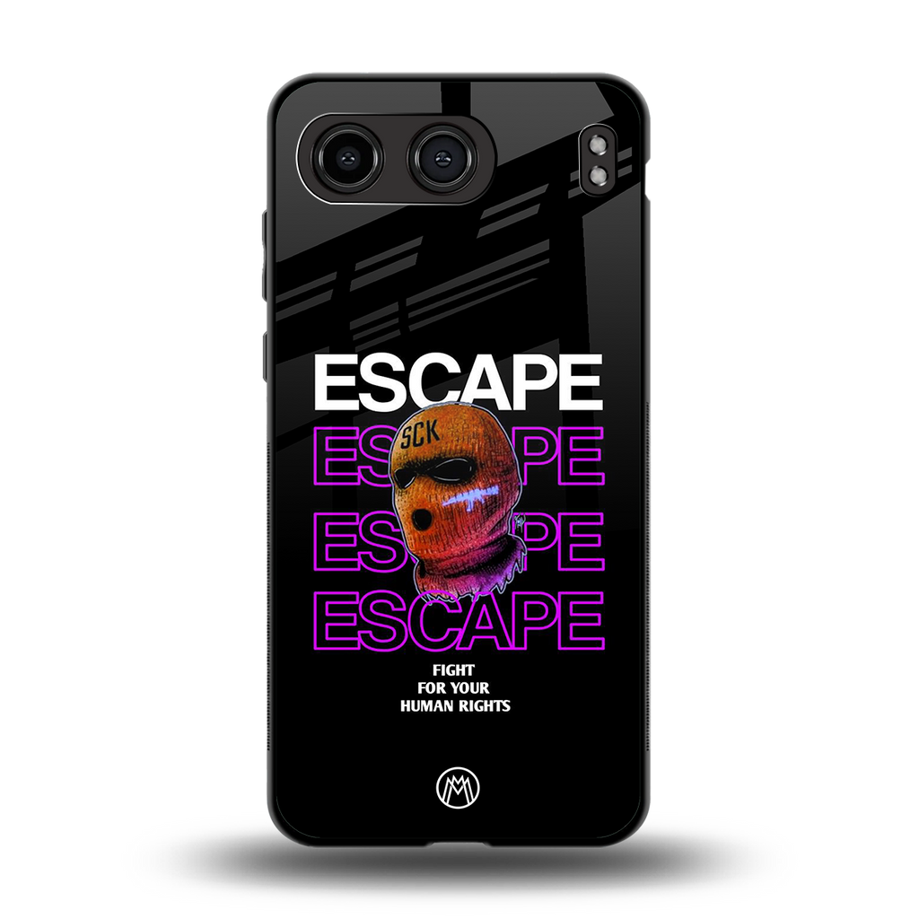 human rights back phone cover | glass case for oneplus nord 4